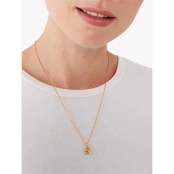 KATE SPADE • Dashing Beauty Pretzel Necklace - Picture 3 of 4
